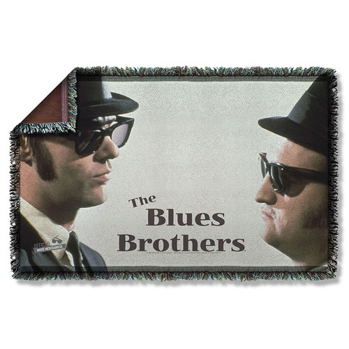 Blues Brothers Brothers Woven Tapestry Throw Blanket